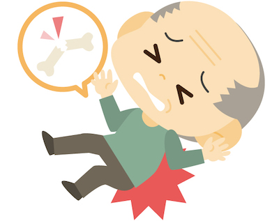 家庭内における転倒や転落の危険性について